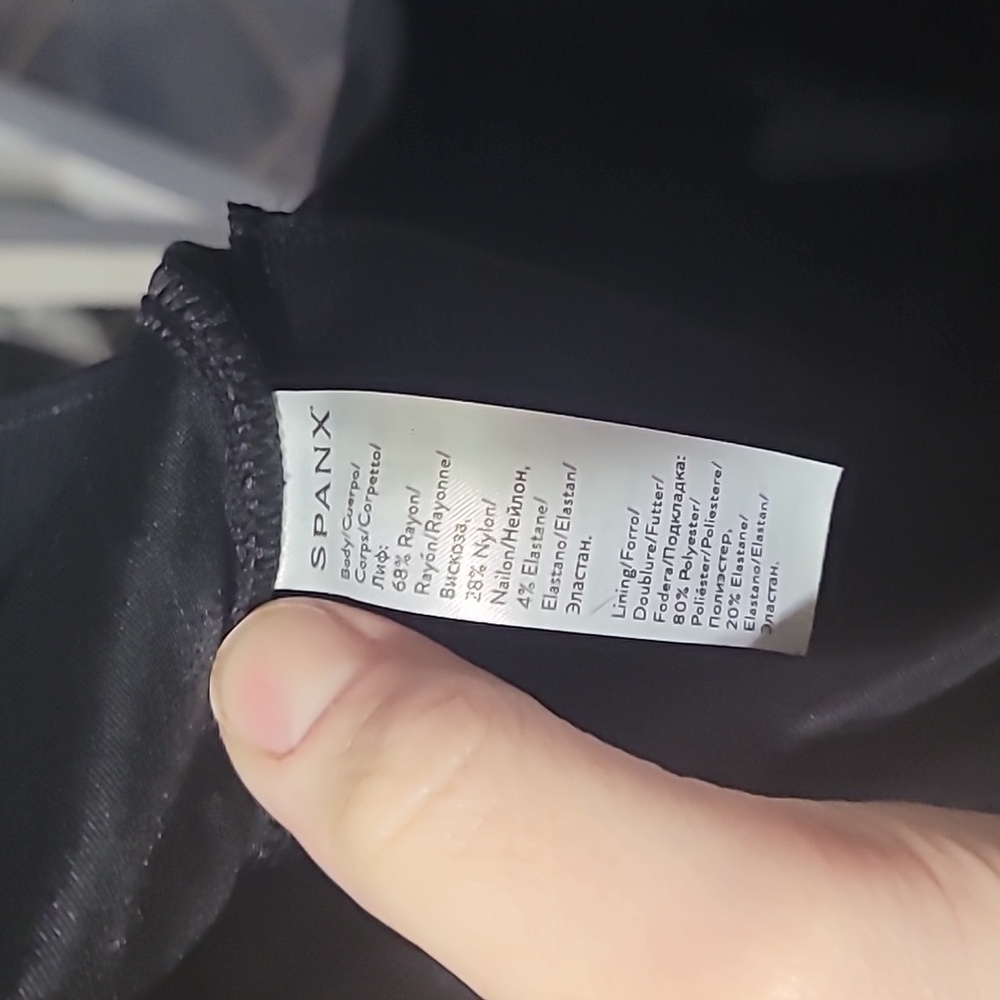 SPANX Black High-Rise Pant Leggings Size Small - Picture 7 of 8